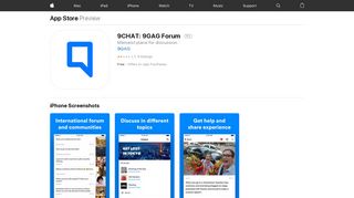 9CHAT: 9GAG Forum on the App Store - iTunes - Apple
