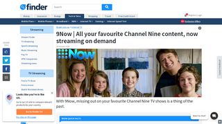 9Now | Your favourite Channel Nine content on demand | finder.com.au