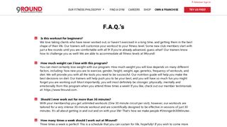 9Round - FAQ - 9Round Fitness