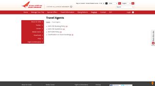 Travel Agents - Air India