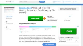 Access 9xupload.net. 9xUpload - Free File Hosting Service and Earn ...