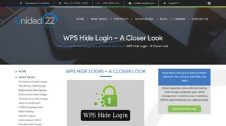 WPS Hide Login - A Closer Look | Web Design - Web Design - Unidad22