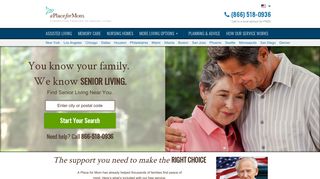 Senior Assisted Living Guides: Find Senior Care A Place for Mom