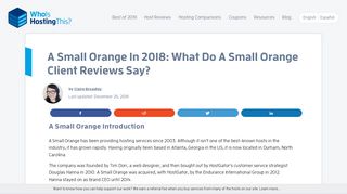 A Small Orange In 2019: What Do A Small Orange Client Reviews Say?