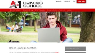 Atlanta Online Drivers Education at A-1 Driving Schools.