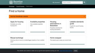 Bassetlaw District Council - Find a home