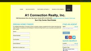 Dream Home Finder - A1 Connection Realty