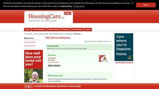 Homefinder in Bassetlaw (Nottinghamshire). - Housing Care