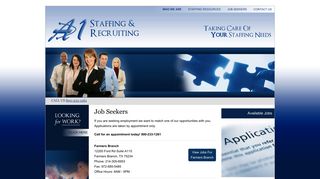 Job Seekers | A1 Staffing OK