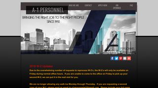 A-1 Personnel: Staffing in Houston