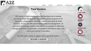 Become a Vendor - A2Z Field Services