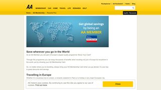 AA Membership, Special Deals, Home Insurance & Car Insurance | AA ...