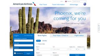 American Airlines - Airline tickets and cheap flights at AA.com