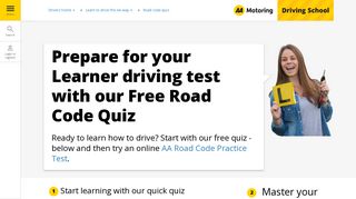 Road Code Quiz – Free Online Test For The NZ Road Code | AA New ...