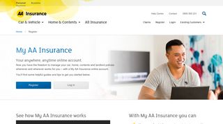 My AA Insurance | AA Insurance
