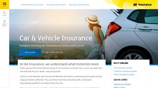 AA Car and Vehicle Insurance | AA New Zealand