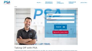 Jobs and Careers at PSA Airlines