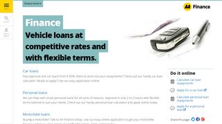 AA Finance – Car Loans & Personal Loans | AA New Zealand