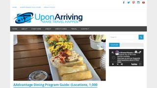 AAdvantage Dining Program Guide: (Locations, 1,000 Point Bonus ...