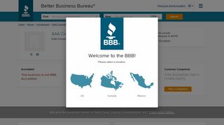 AAA Cook County Consolidation, Inc | Better Business Bureau® Profile