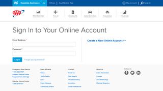 Sign In to Your Online Account - AAA Hoosier