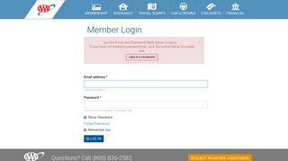 Member Login | AAA Western and Central New York