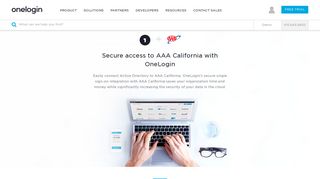 AAA California Single Sign-On (SSO) - Active Directory ... - OneLogin