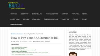 AAA Insurance Bill Pay | Www.AAA4Insurance.com - BillQA