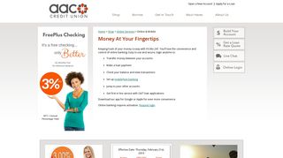 Online Banking at AAC Credit Union