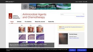 Antimicrobial Agents and Chemotherapy: Home