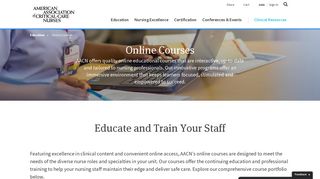 Online Courses - AACN