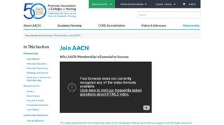 American Association of Colleges of Nursing (AACN) > Membership ...