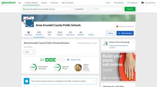 Anne Arundel County Public Schools Reviews | Glassdoor