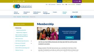 AAE Membership - American Association of Endodontists