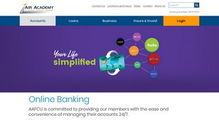Online Banking - Air Academy Federal Credit Union