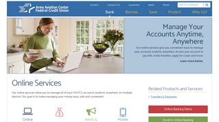 Online Services - Army Aviation Center Federal Credit Union