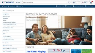 Internet, TV & Phone Service - Exchange