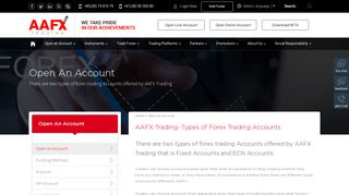 Open Forex Trading Accounts | AAFX Trading