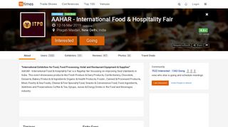 AAHAR (Mar 2019), AAHAR - International Food & Hospitality Fair ...