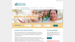 Employment Benefits at Anne Arundel Medical Center