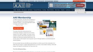 AAII Membership - AAII: The American Association of Individual Investors