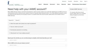 Need help with your AAMC Account?