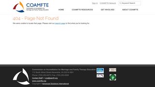 American Association for Marriage and Family Therapy - coamfte