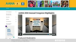 2018 Nurse Anesthesia Annual Congress - eventScribe