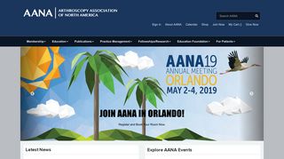 Arthroscopy Association of North America: AANA