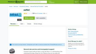 aaNet Reviews - ProductReview.com.au