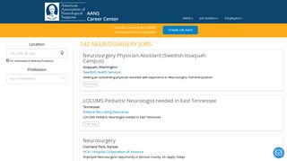 153 Neurosurgery Jobs | AANS Online Career Center - Health eCareers