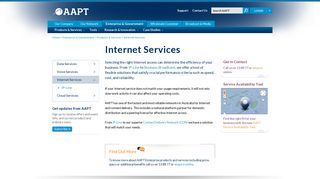 Internet Services | AAPT
