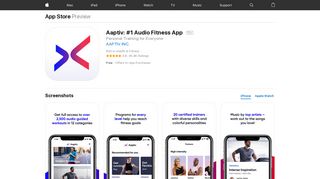 Aaptiv: #1 Audio Fitness App on the App Store - iTunes - Apple