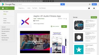 Aaptiv: #1 Audio Fitness App - Apps on Google Play